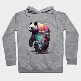 Standing Giant Panda Hoodie